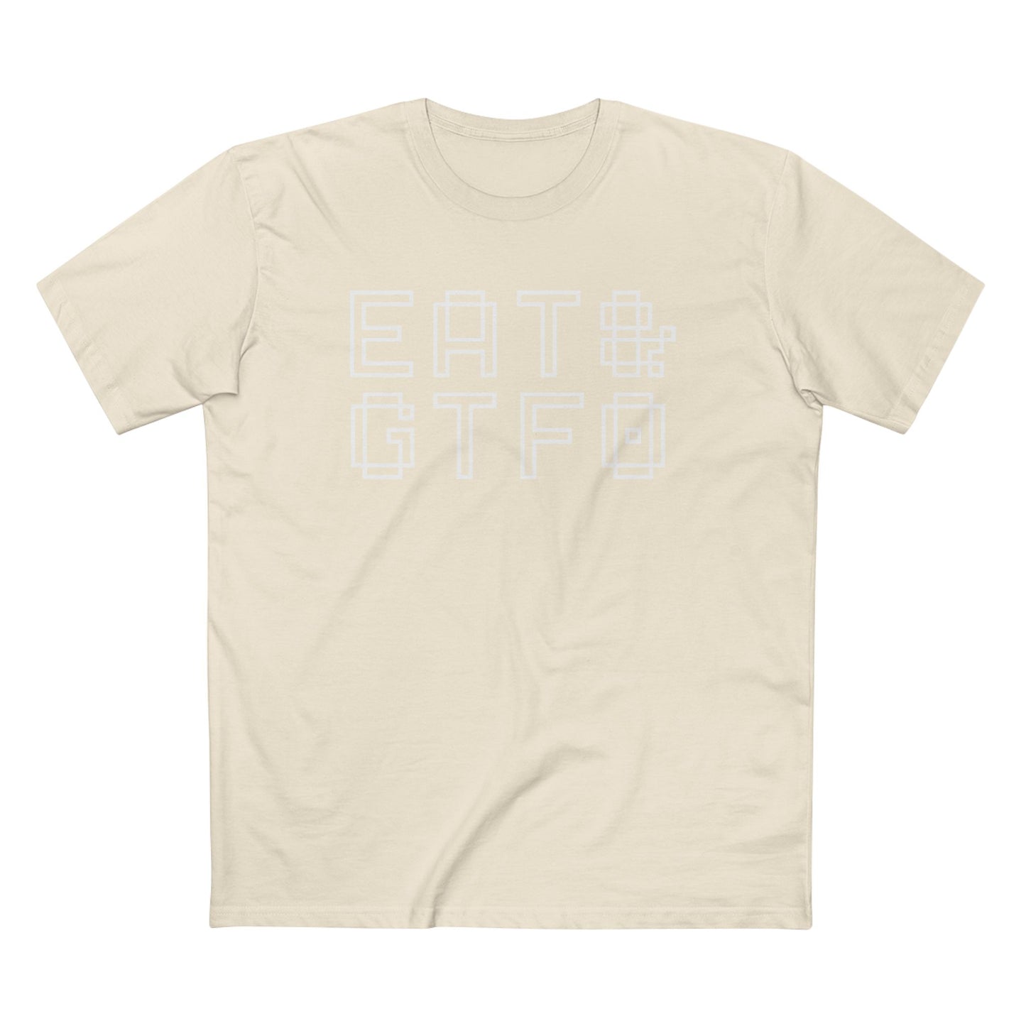 EAT & GTFO 8-BIT TEE