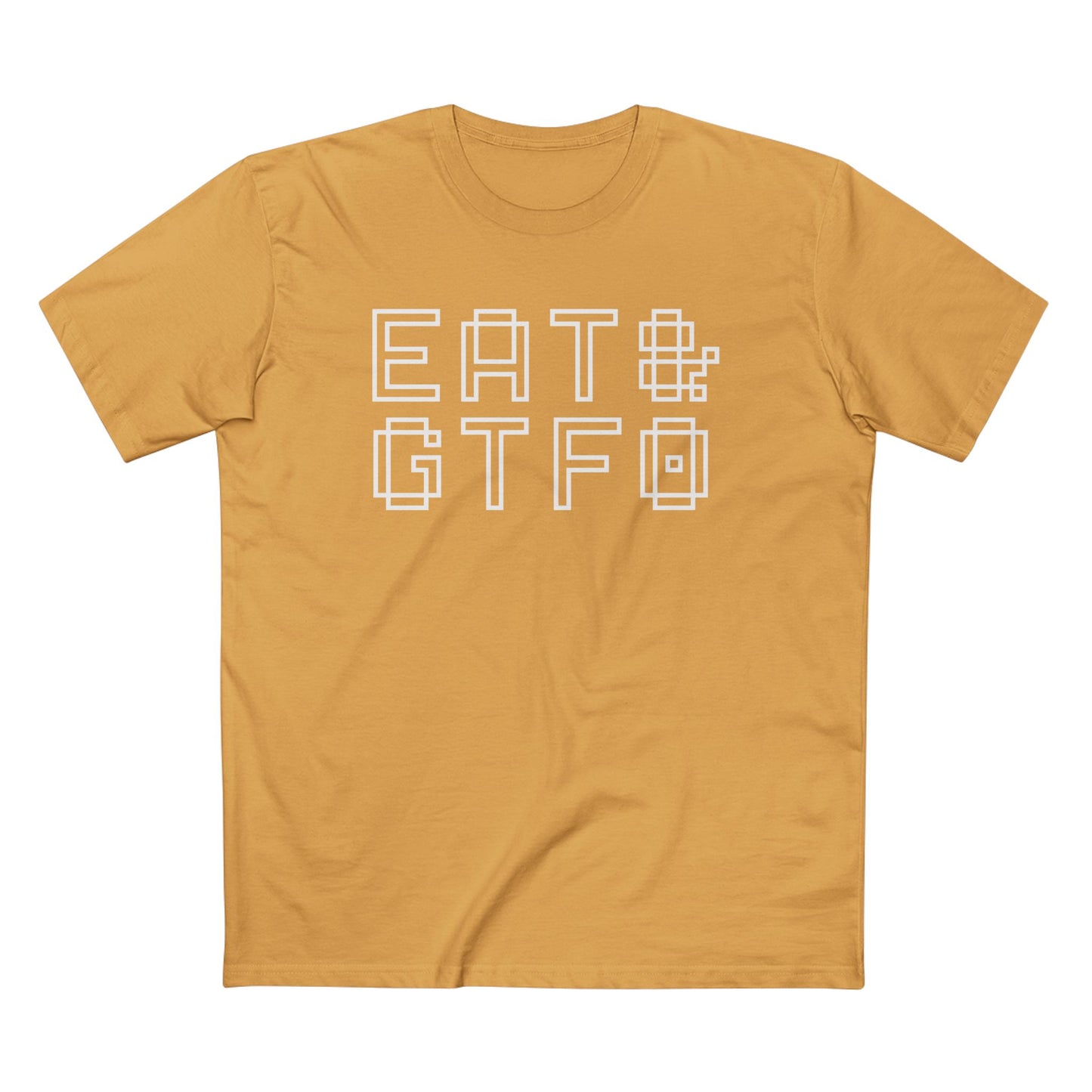 EAT & GTFO 8-BIT TEE